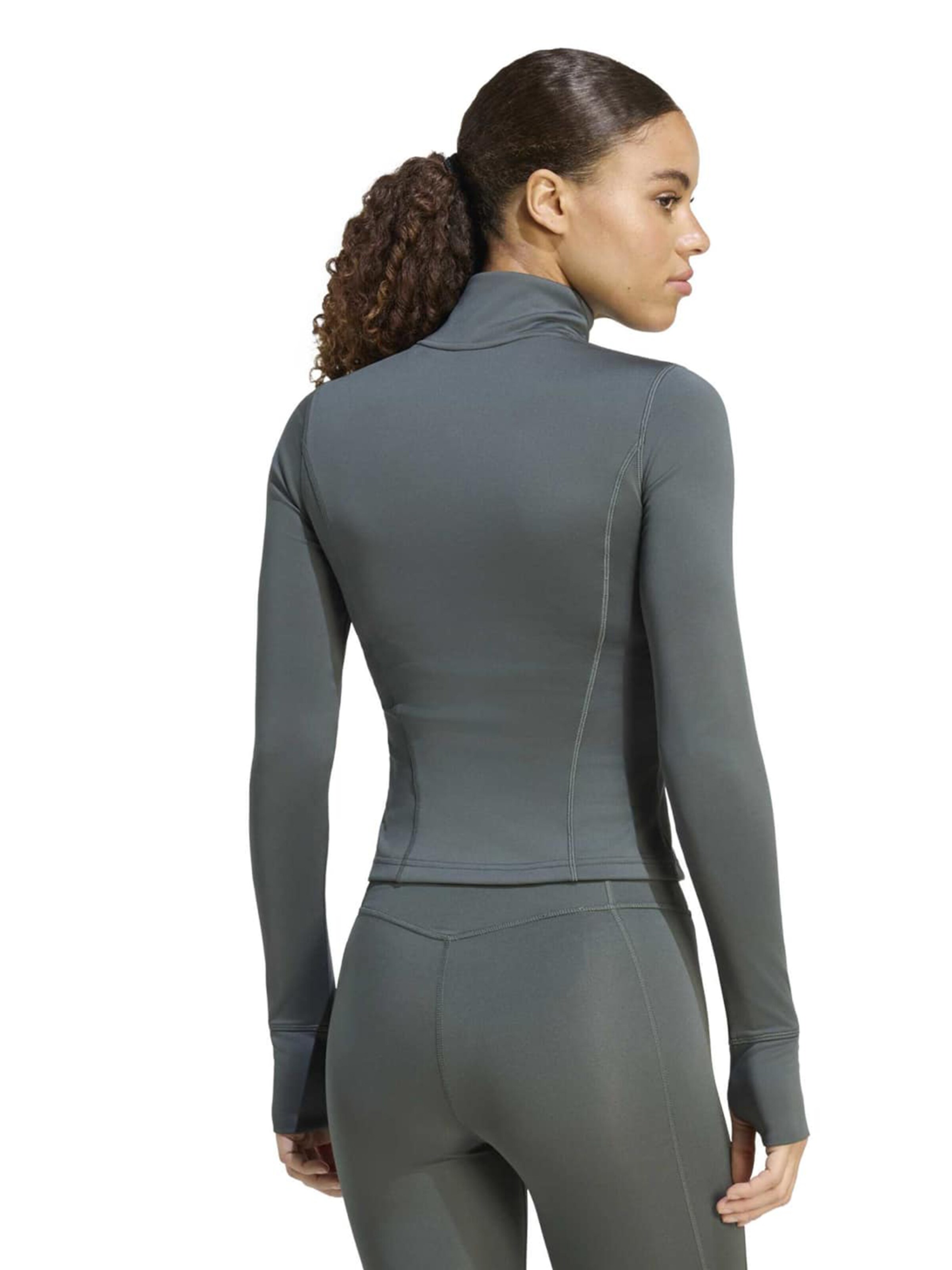 Giacca di felpa sportiva 'OPT ESS' di ADIDAS PERFORMANCE in grigio