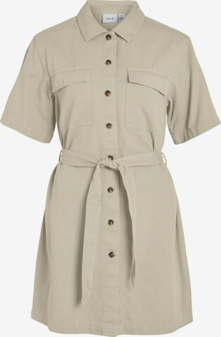 Robe-chemise 'Tilo' VILA en beige : devant