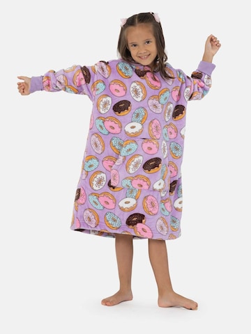 LEAFLETIC Bathrobe in Purple