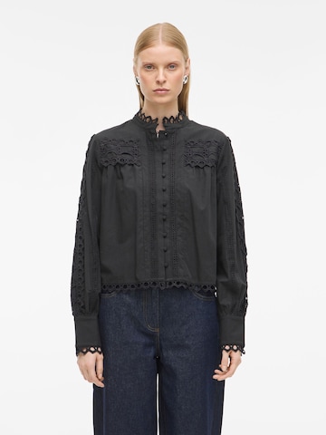 Camicia da donna di ROUGE EDIT in nero: frontale