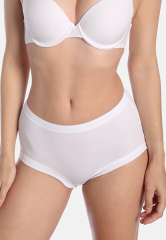 Slip 'FINE RIB' sassa en blanc