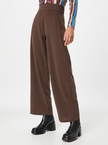 Regular Pantalon JDY en marron : devant