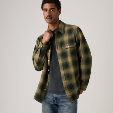 LEVI'S ® Regular Fit Paita 'JACKSONWORKER' värissä vihreä
