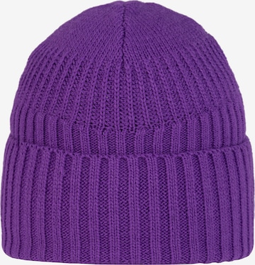 BUFF Beanie 'Buff Knitted Fleece Hat Beanie' in Purple: front