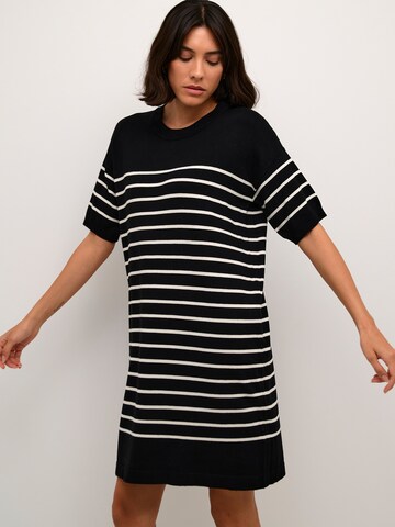 Robes en maille 'Lizza' Kaffe en noir : devant