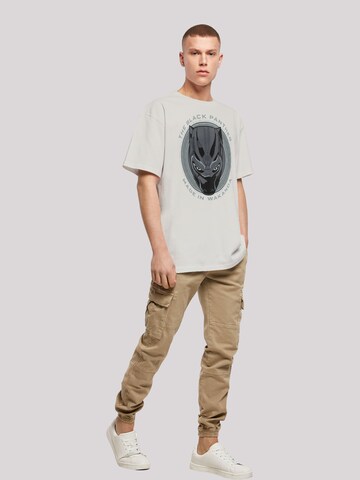 T-Shirt 'Marvel Black Panther' F4NT4STIC en gris