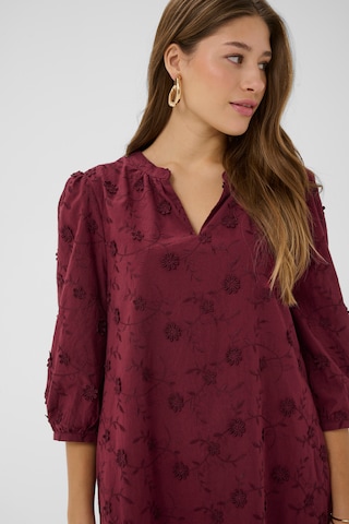 Robe 'CR Olivia' Cream en rouge