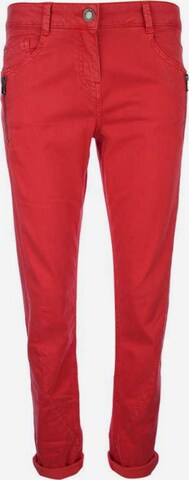 Kenny S. Loose fit Chino Pants in Red: front