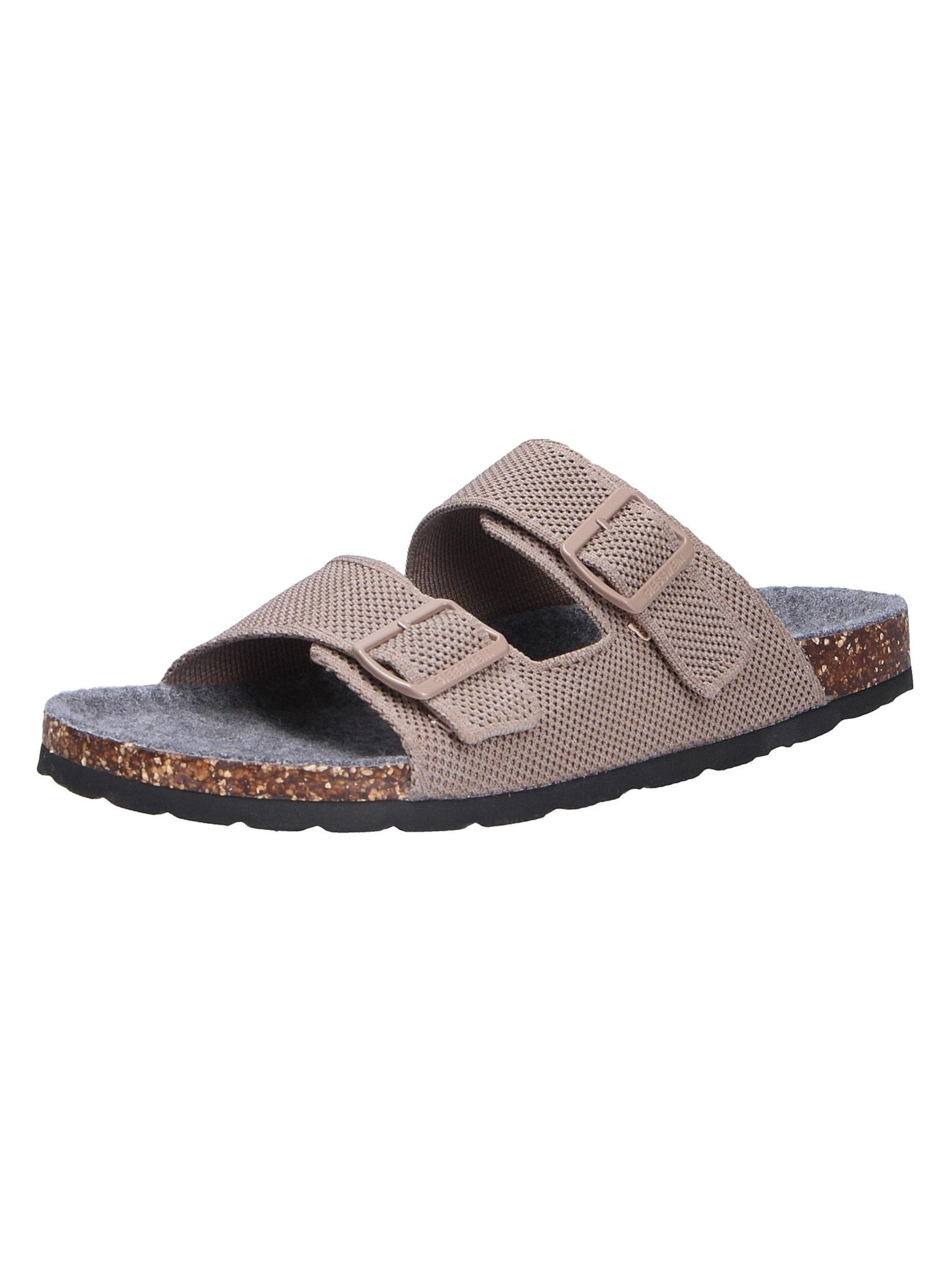 GIESSWEIN Hausschuh 'MERINO SLIDES'‌ in Beige: Vorderseite