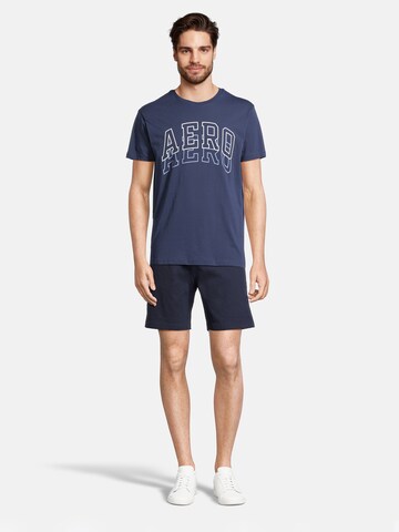 AÉROPOSTALE Regular Shorts in Blau