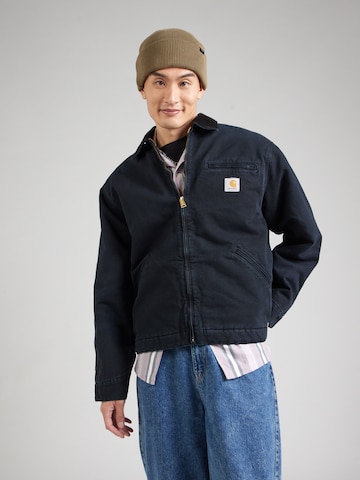 Carhartt WIP Välikausitakki 'Detroit' värissä musta: etupuoli