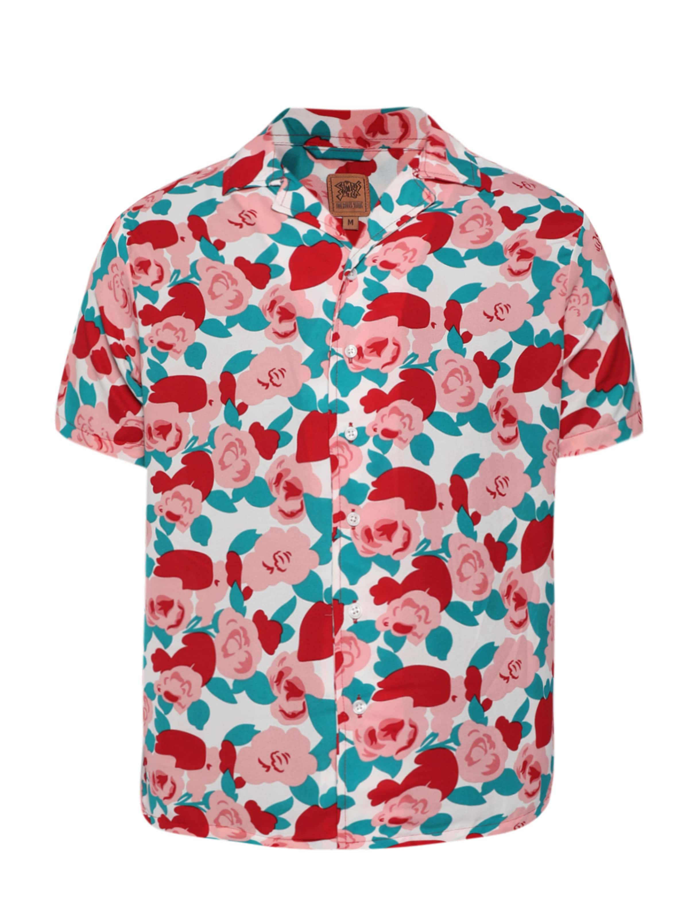 Campus Sutra Tavaline suurus Triiksärk &#x27; Dean &#x27;, värv punane: eest vaates