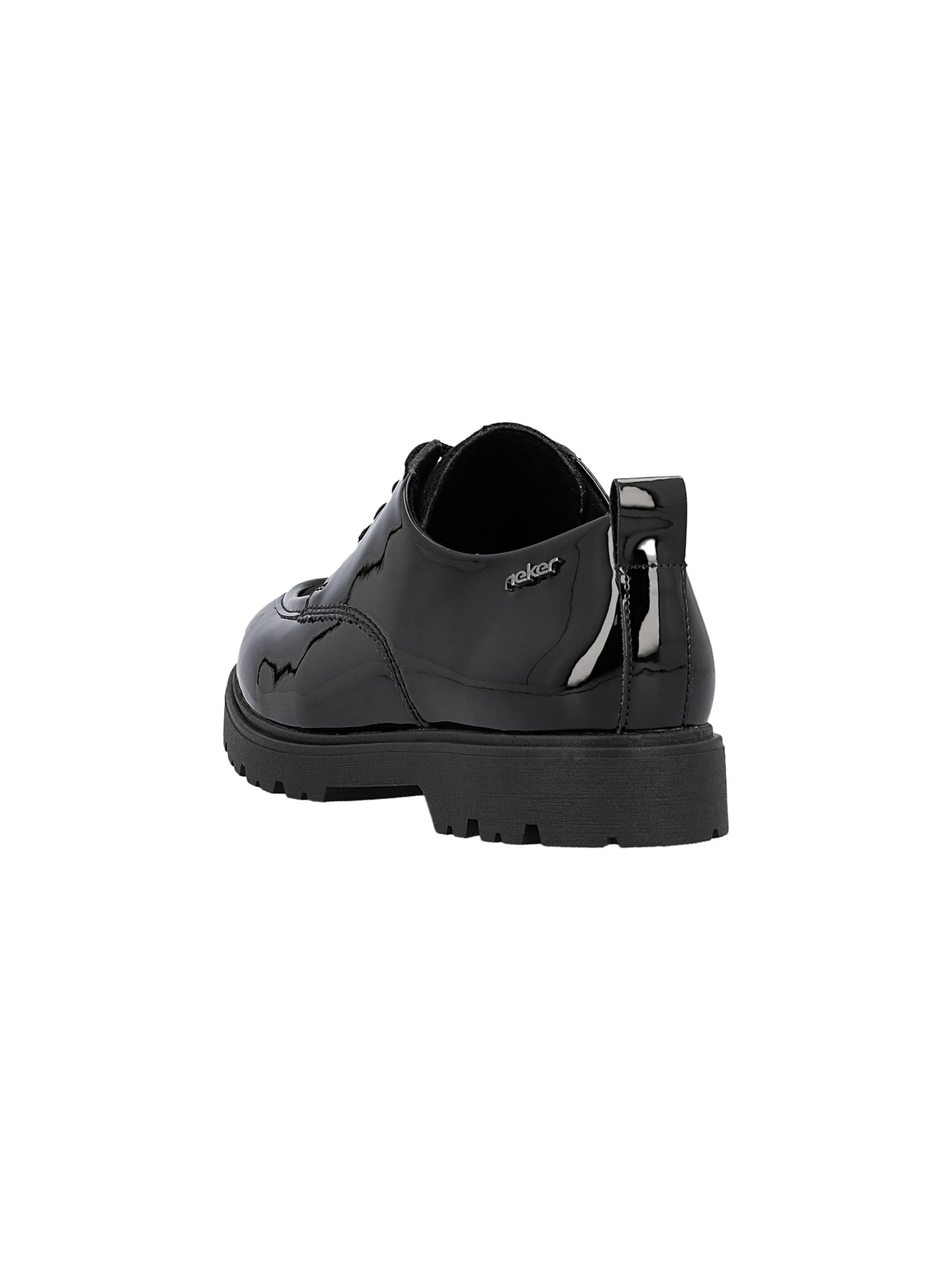 Scarpa stringata di Rieker in nero