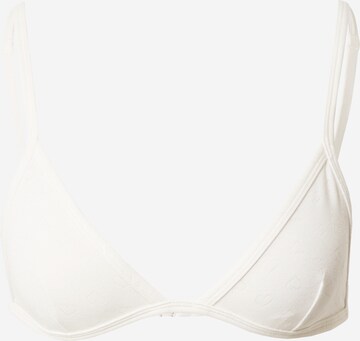 Triangle Soutien-gorge 'Tay' WEEKDAY en blanc : devant