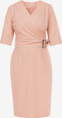 Robe 'HERMINA' Karko en rose : devant