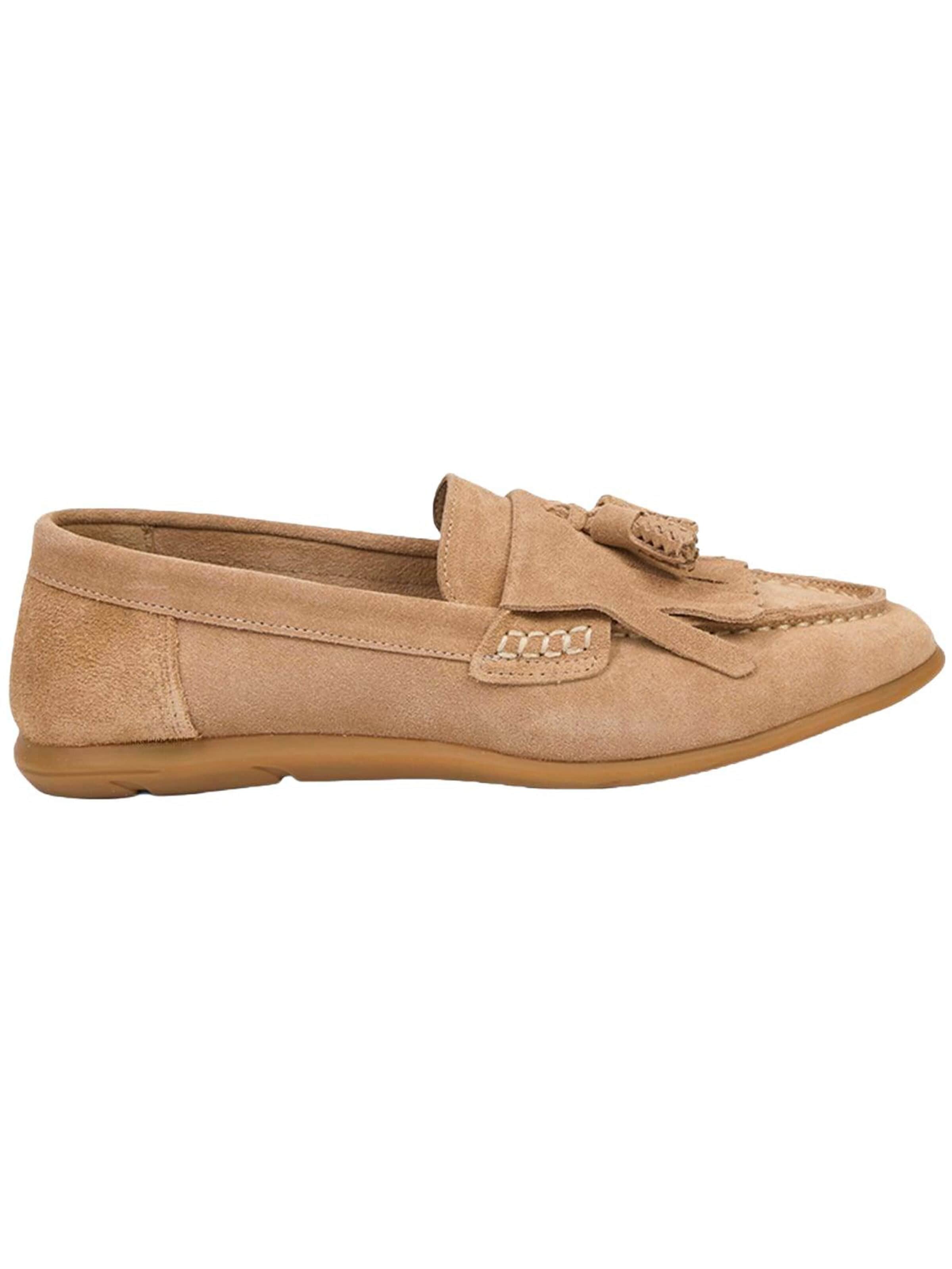 Desa - Mocasines 'Beleg' en beige