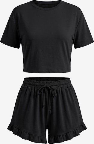 Pantaloni scurți de la Imily Bela pe negru: față