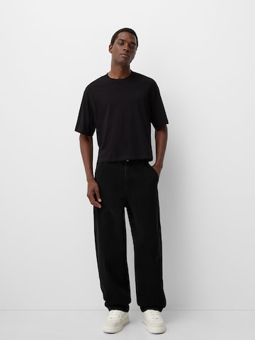 Loosefit Jeans di Bershka in nero