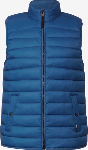 Street One MEN Vest in Blue: front