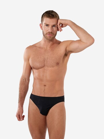 HOM Slip 'Supreme Cotton' in Zwart: voorkant