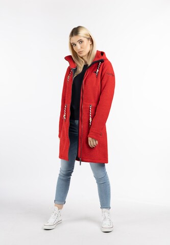 Schmuddelwedda Fleecejacke in Rot