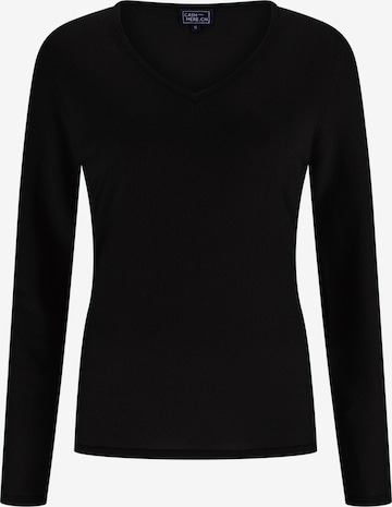 Pullover di CASH-MERE.CH in nero: frontale