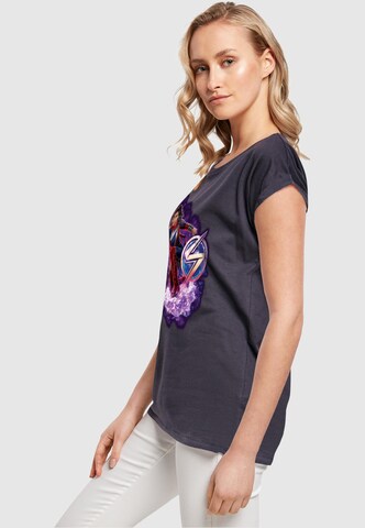 ABSOLUTE CULT T-Shirt 'The Marvels - Photo Cosmic Pose' in Blau