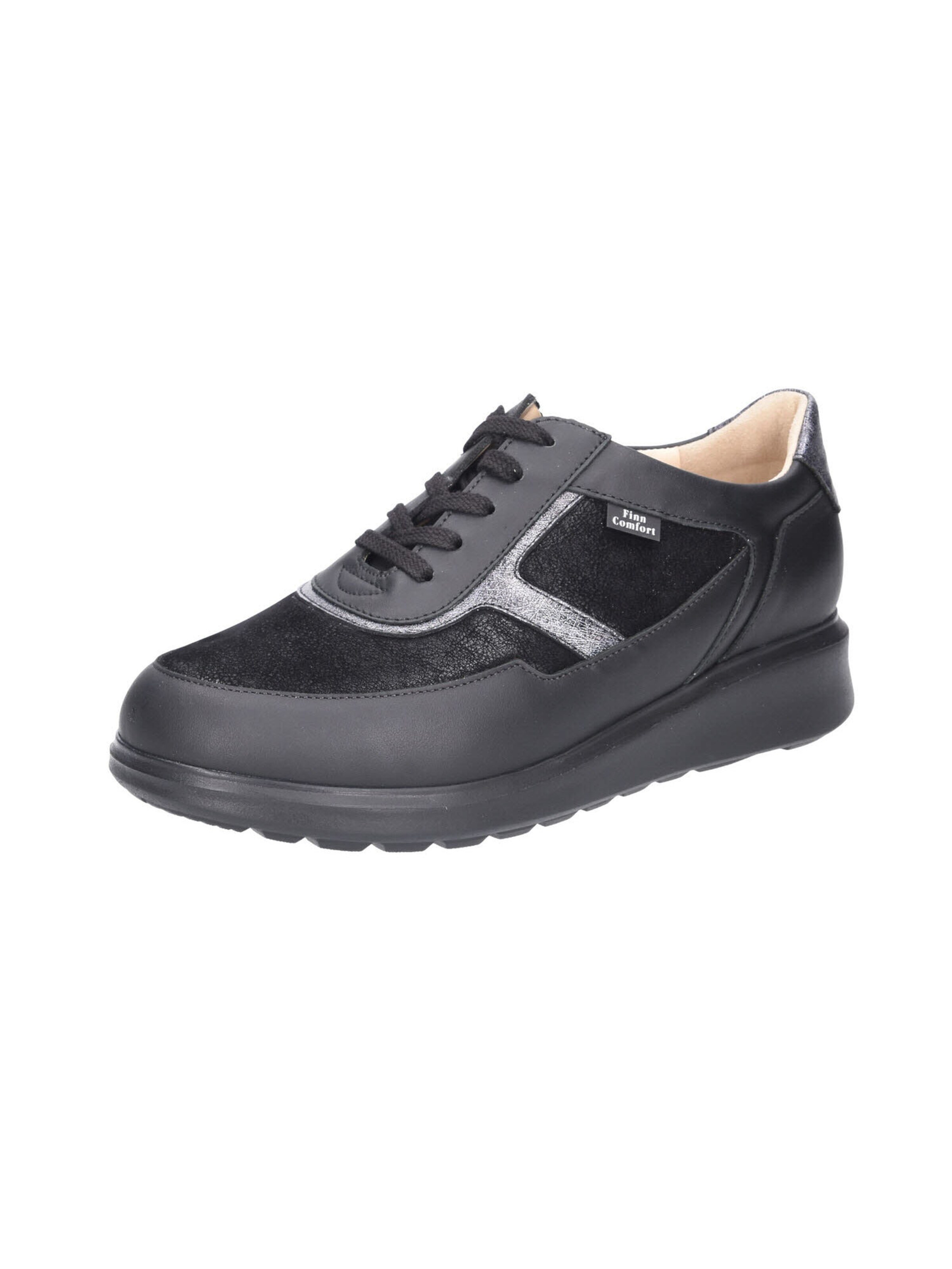 Finn Comfort Sportlicher Schnürschuh 'Arinaga' in Schwarz: Vorderseite
