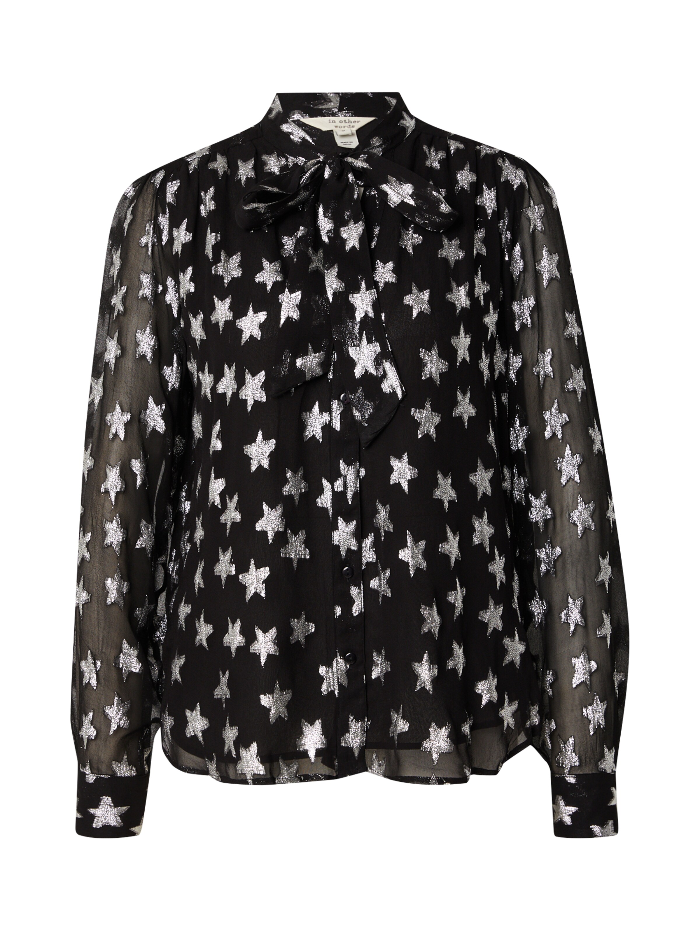 River Island Bluse in Schwarz: Vorderseite