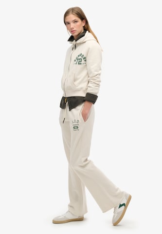 Bootcut Pantalon 'Athletic Essentials' Superdry en beige