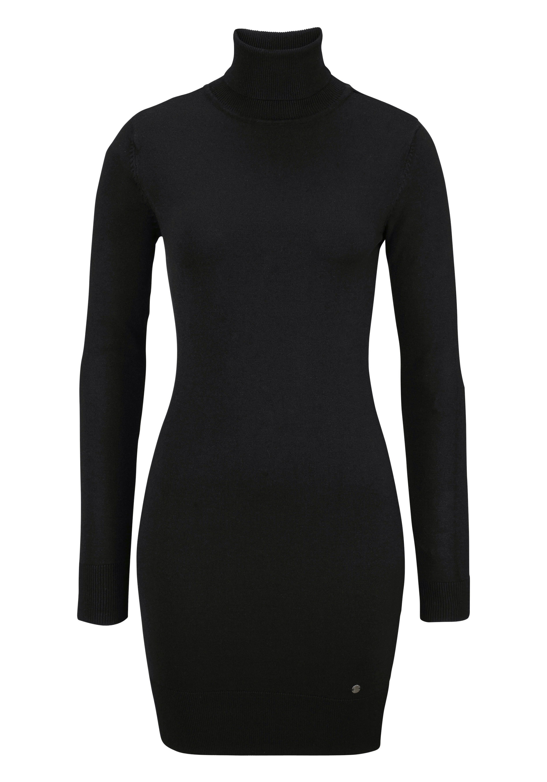 AJC Strickkleid in Schwarz: Vorderseite