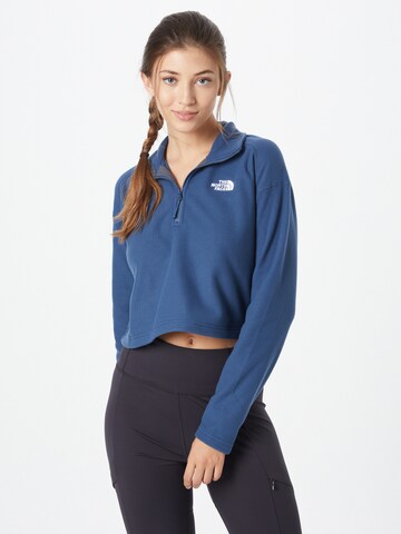 Pull-over THE NORTH FACE en bleu : devant