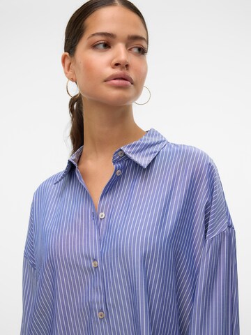 Chemisier 'VMNORA' VERO MODA en bleu