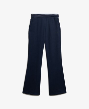 Loosefit Pantalon 'Athletic Essentials' Superdry en bleu