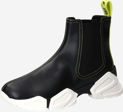 F_WD Chelsea Boots 'MASDAR' in kiwi / schwarz, Produktansicht