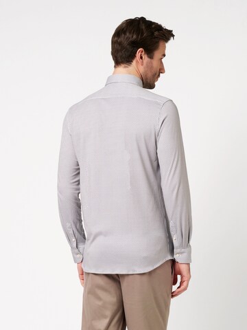 DESOTO Slim fit Button Up Shirt in Beige