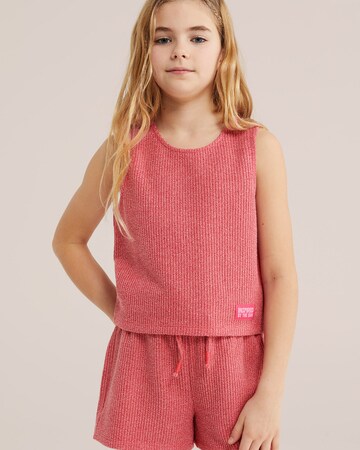 WE Fashion Top in Rood: voorkant