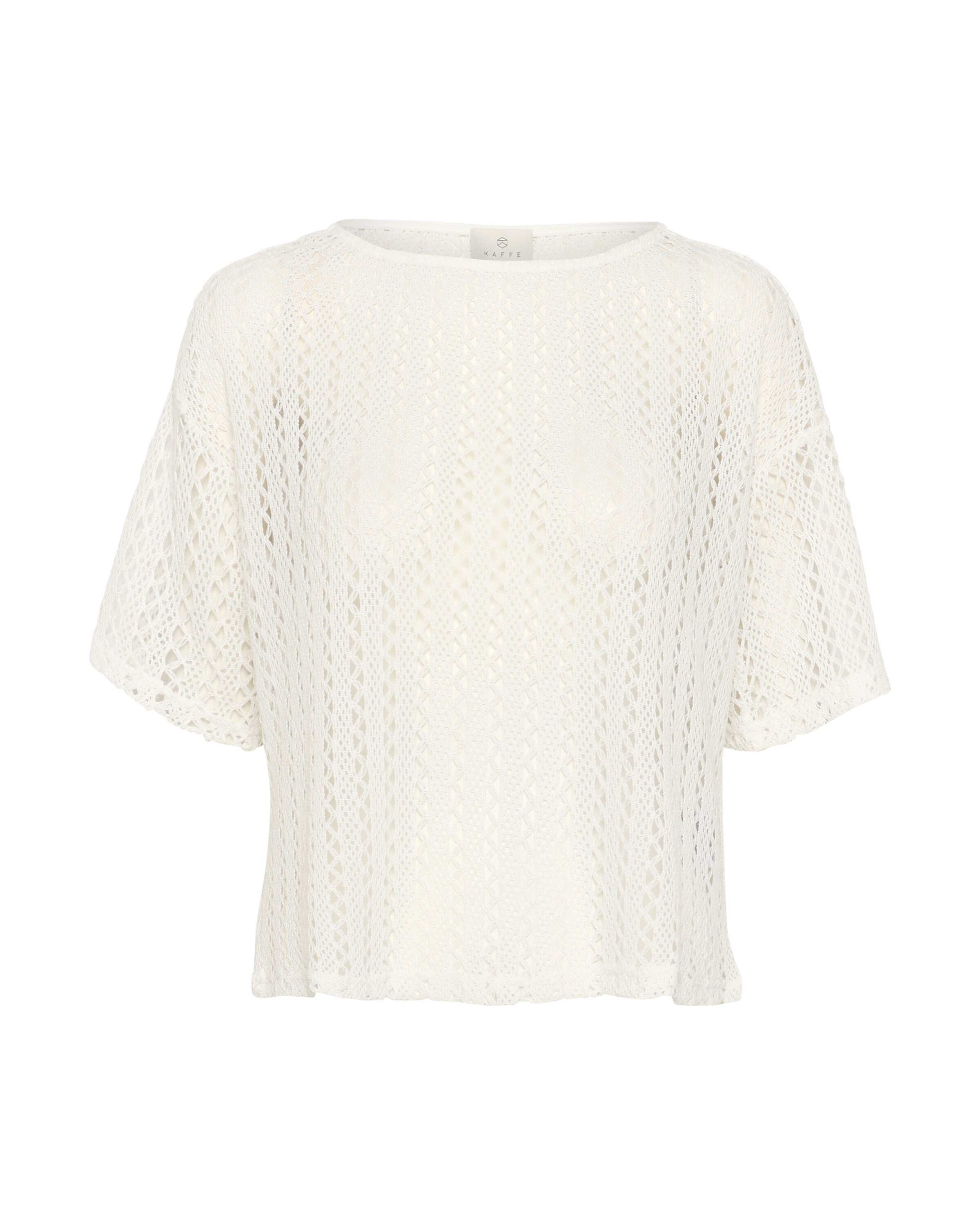 Kaffe Sweater &#x27;Lykke&#x27; in White: front