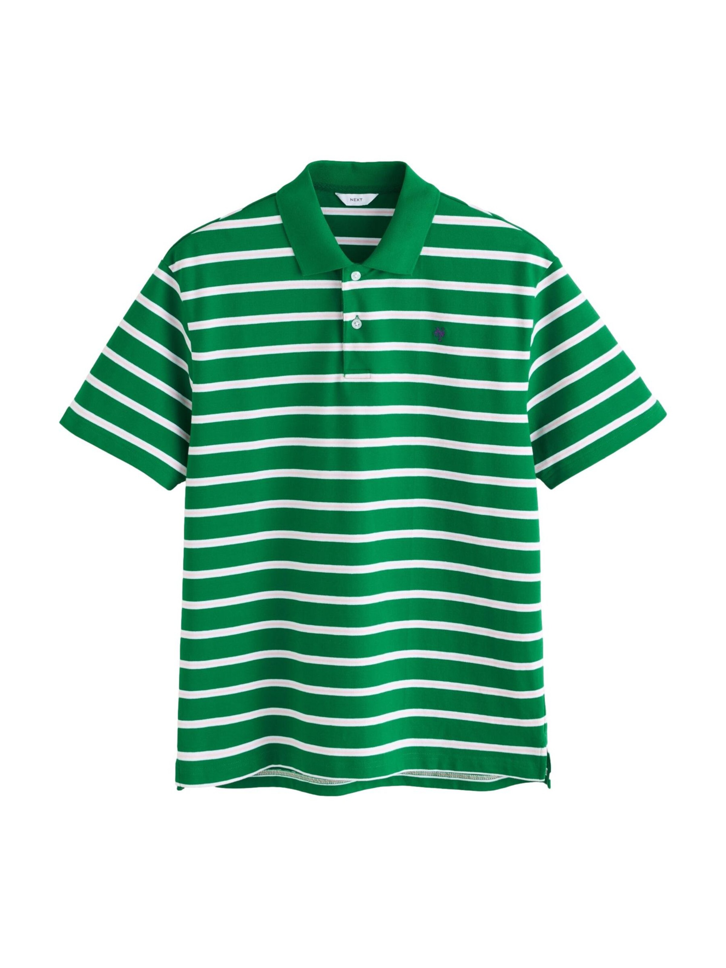 zöld / fehér Next Póló, Termék nézet
