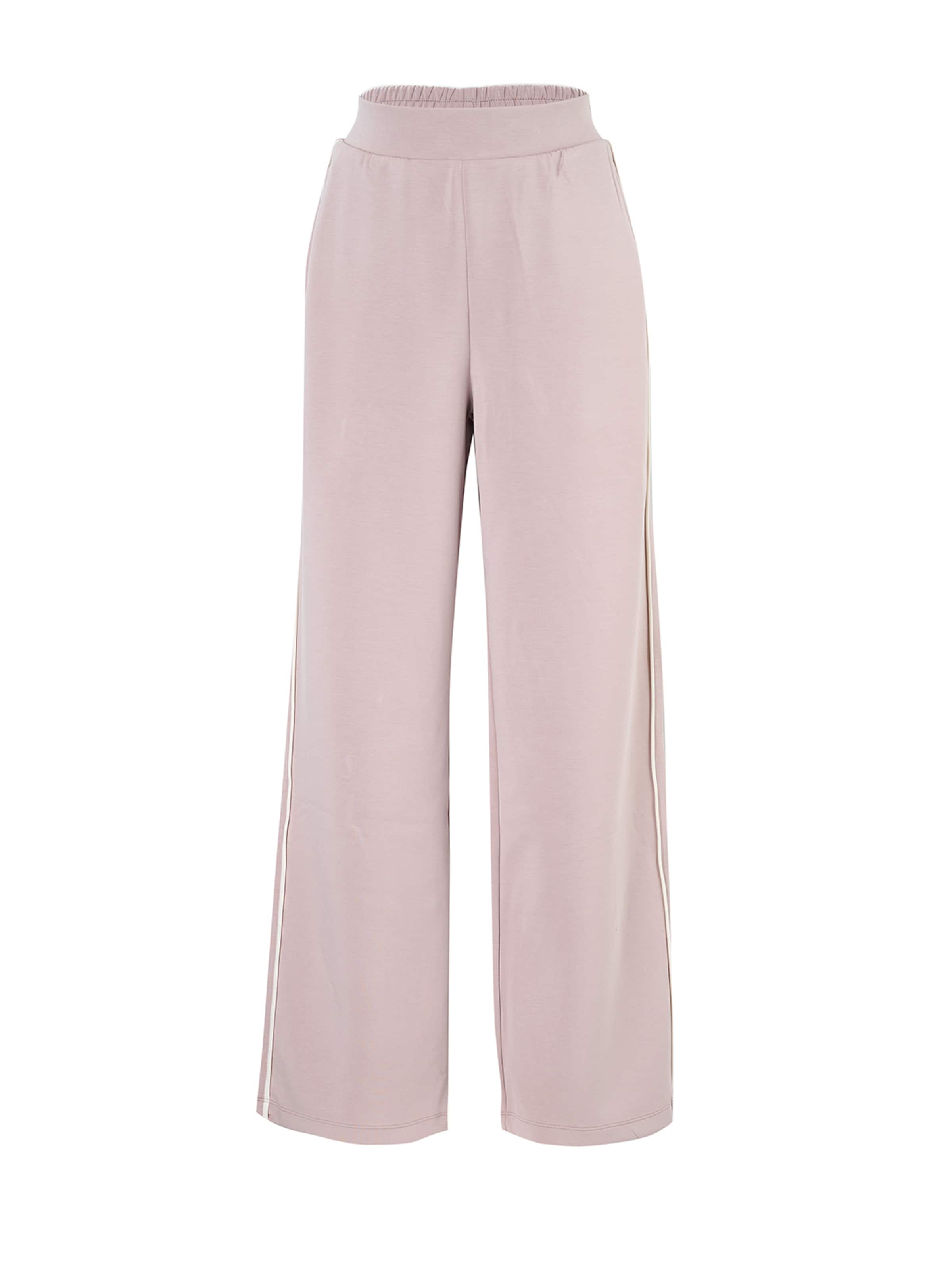 Dagi Wide Leg Hose in Beige: Vorderseite