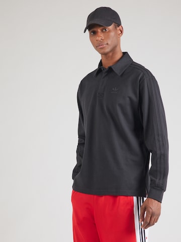 T-Shirt 'Adicolor' ADIDAS ORIGINALS en noir : devant