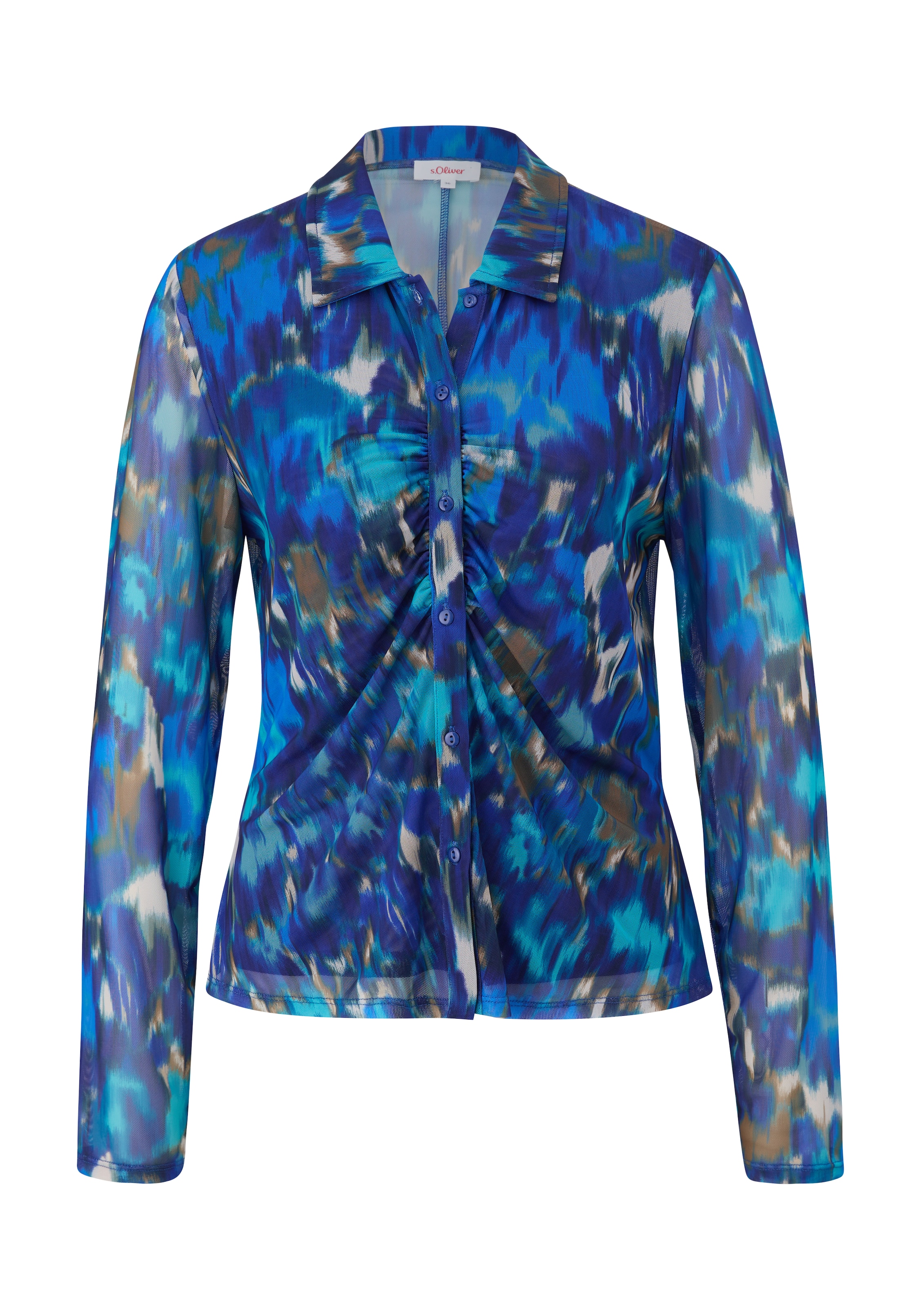 Chemisier s.Oliver en bleu : devant