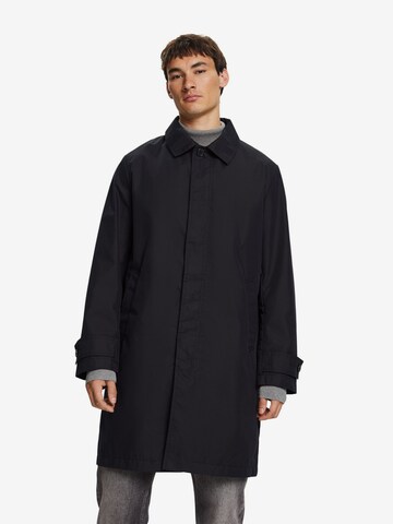 Manteau mi-saison ESPRIT en noir : devant