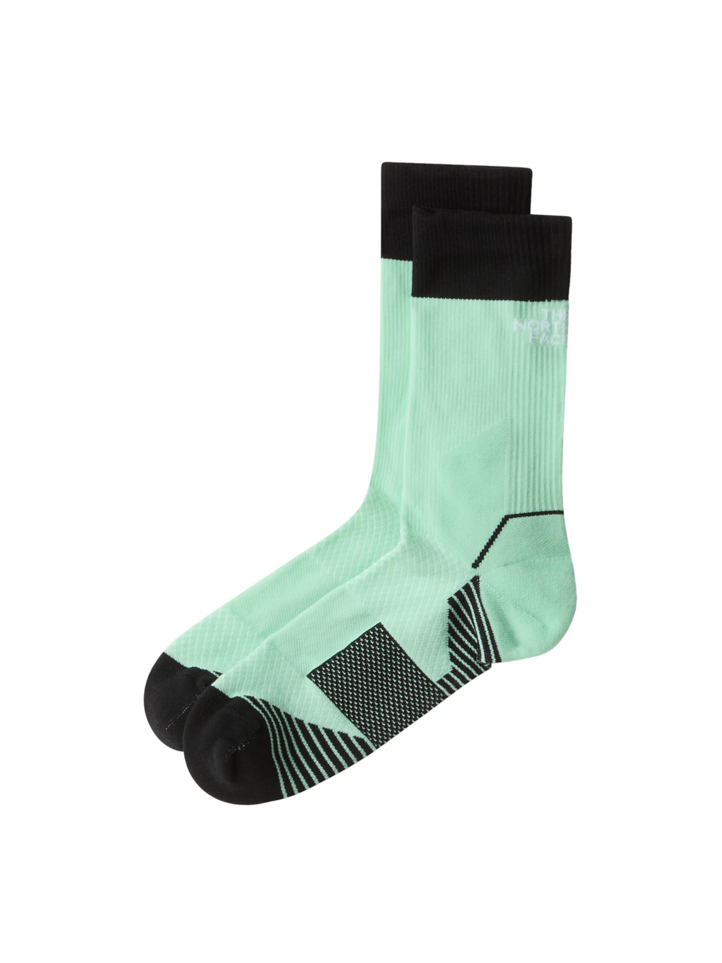 Șosete THE NORTH FACE pe verde deschis / negru / alb, Vizualizare produs
