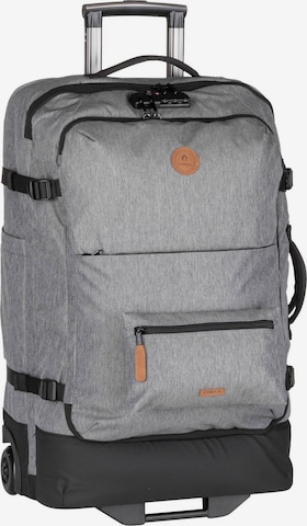 Cabaia Cart 'Soft Suitcase Medium' in Grey: front