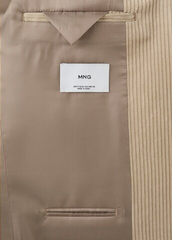 MANGO MAN Slim fit Business Blazer 'Portici' in Beige