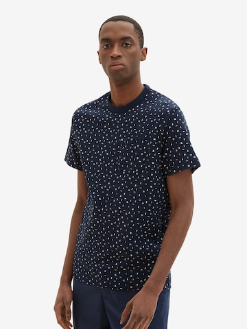 TOM TAILOR T-Shirt YOU Navy ABOUT in 