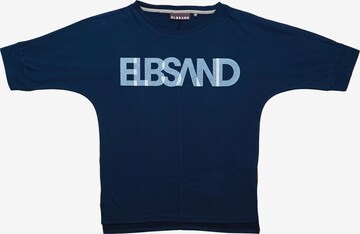 T-shirt 'Irja' Elbsand en bleu : devant