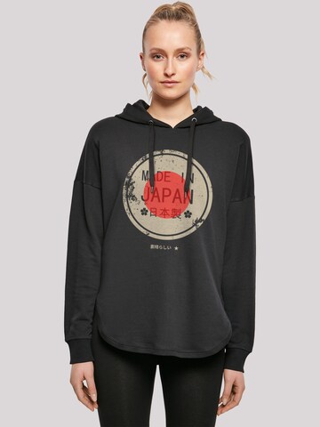 F4NT4STIC Sweatshirt 'Japanese Styles' in Black: front