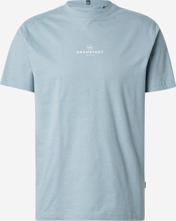 T-Shirt 'Conrad' Kronstadt en bleu : devant